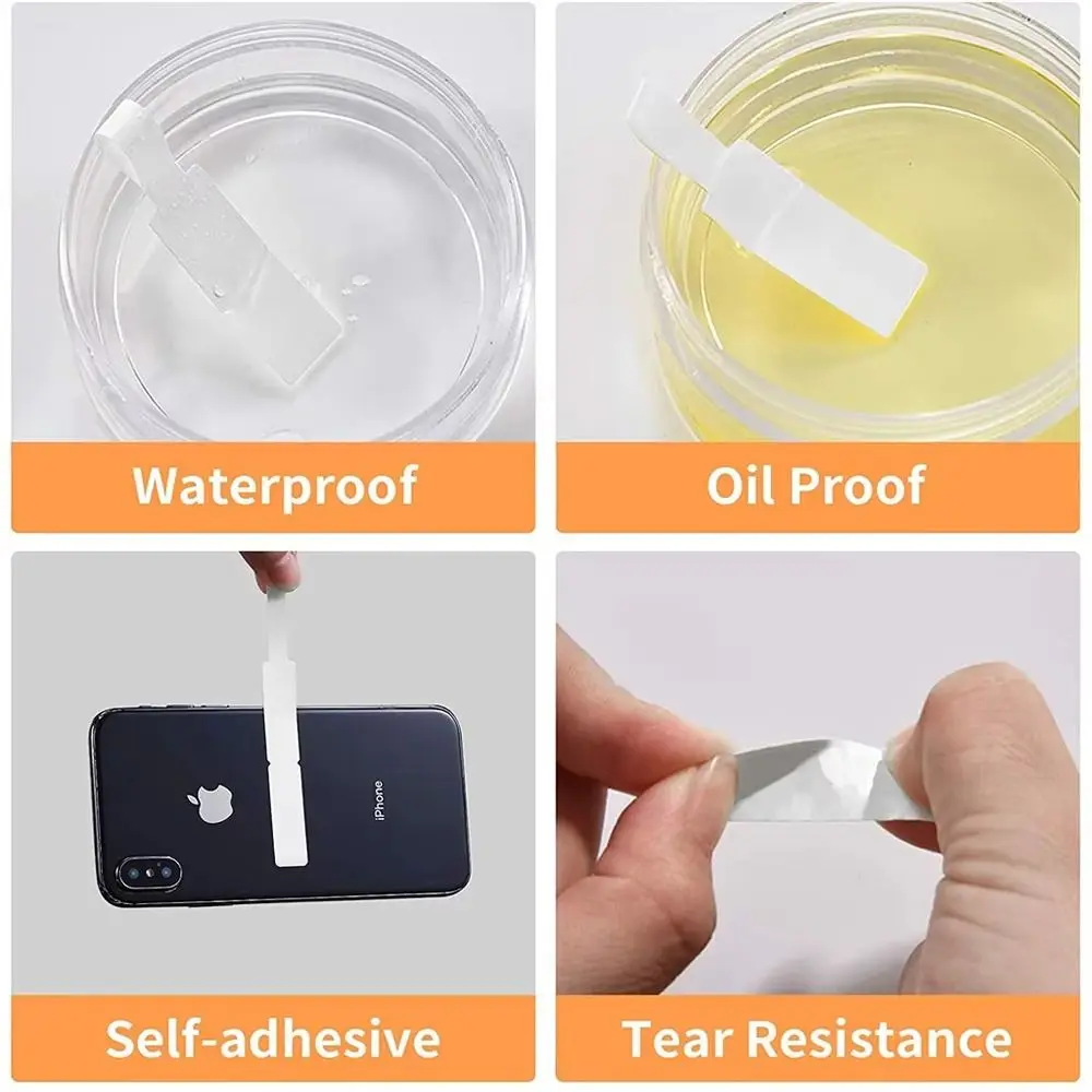 65Pcs/Roll Self Adhesive Cable Laber Paper Waterproof Mini Thermal Cable Sticker Portable Smart Printer Sticker
