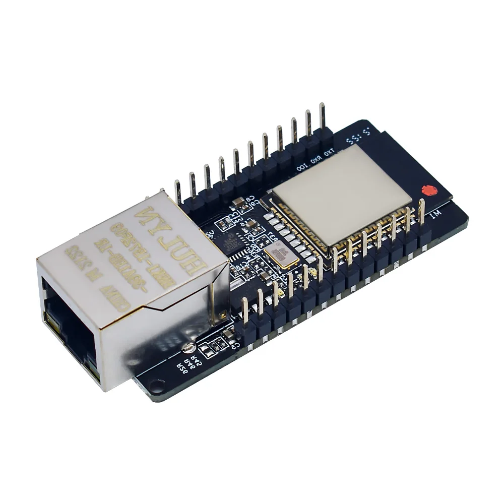 MCU ESP32 pลyta moduลu bezprzewodowy WT32-ETH01 wbudowany Port szeregowy sieciowy Ethernet kompatybilny z Bluetooth WIFI Combo Gateway