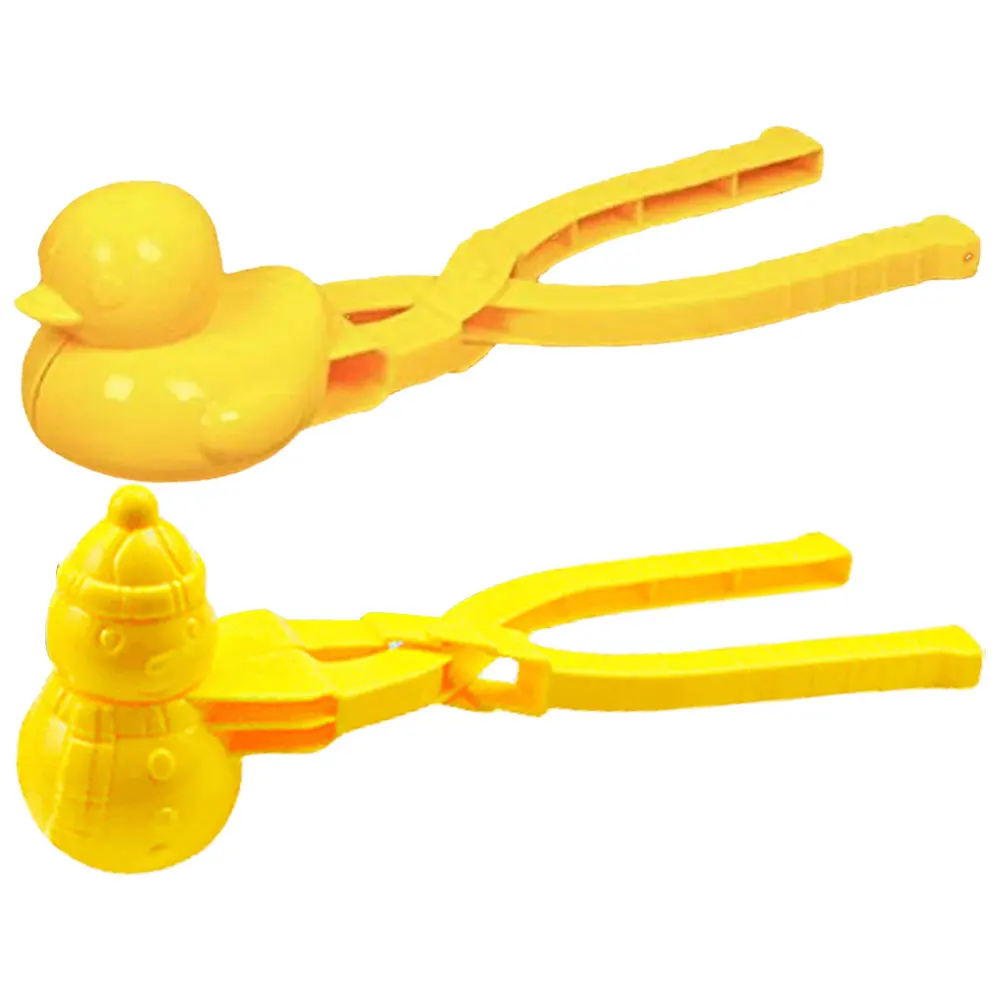Ente Reisform DIY Schneeball Maker Reisbällchenform mit Griff Winter Schnee Spielzeug niedlichen Tier Reis Shaper für Kinder und Erwachsene