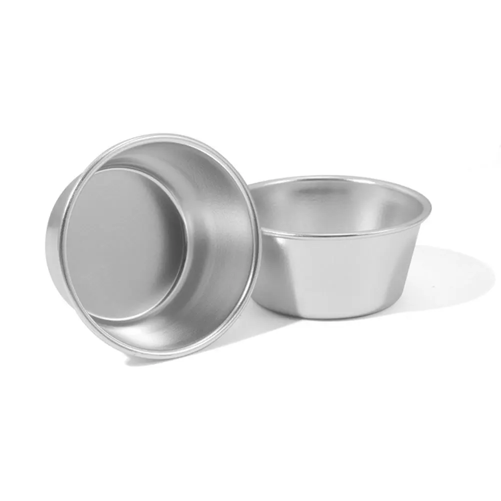 

6pcs Cake Mold Set Heavy Duty Carbon Steel Muffin Tin For Baking Cupcakes Tarts Pies Jellies Puddings Mini Dessert Cups Baking