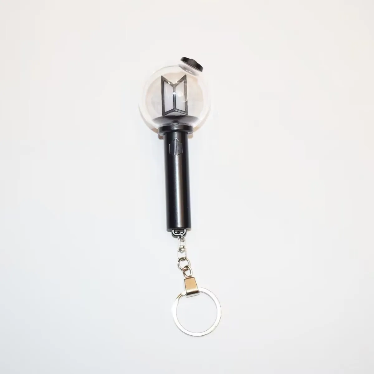 In Stock Mini Kpop Army Ver 4 Lightstick Light Up Glowing Pendant Keychain Keyring For Fans Concert Portable Decoration Gifts view 4