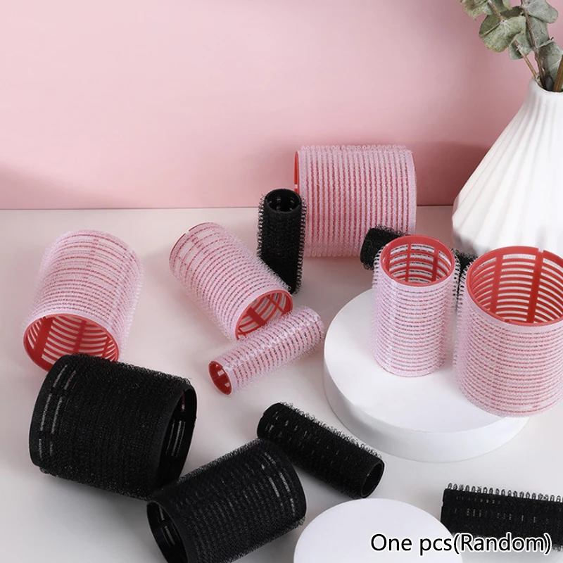 1 Pcs Hairdressing Home Use DIY Magic Self-Adhesive Hair Rollers Styling Roller Roll Hair Curler Beauty Tool