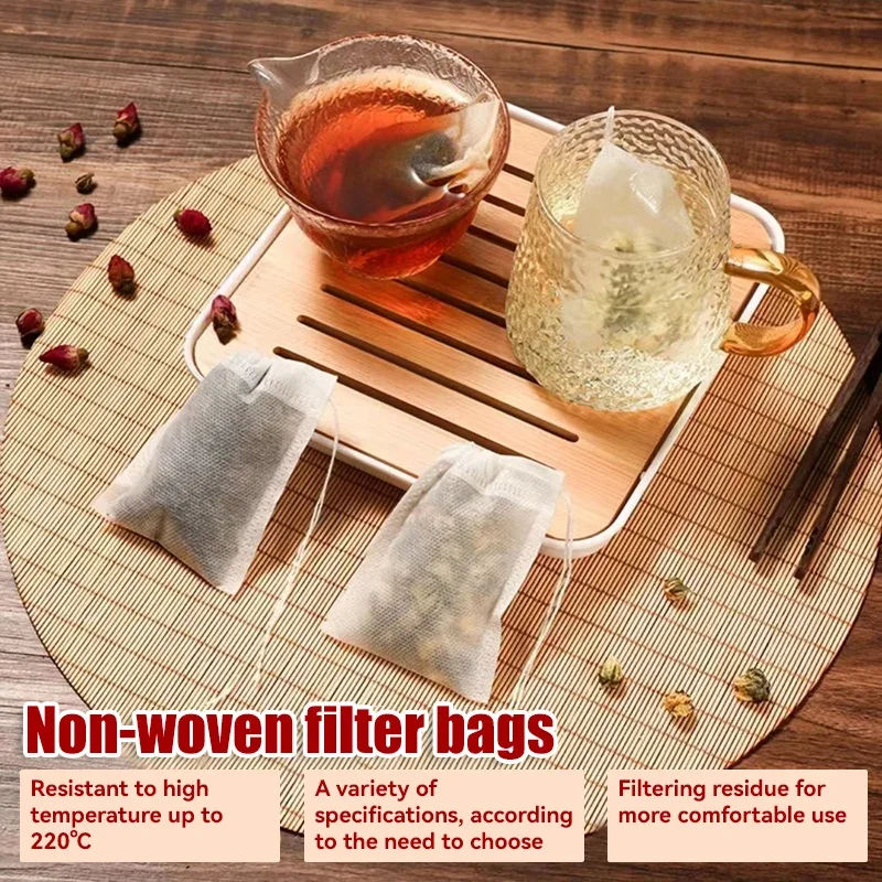 Disposable Soup Seasoning, Non-woven Thread Tea Bag, Traditional Chinese Medicine Filter Tea Bag, Foot Soaking Bag.