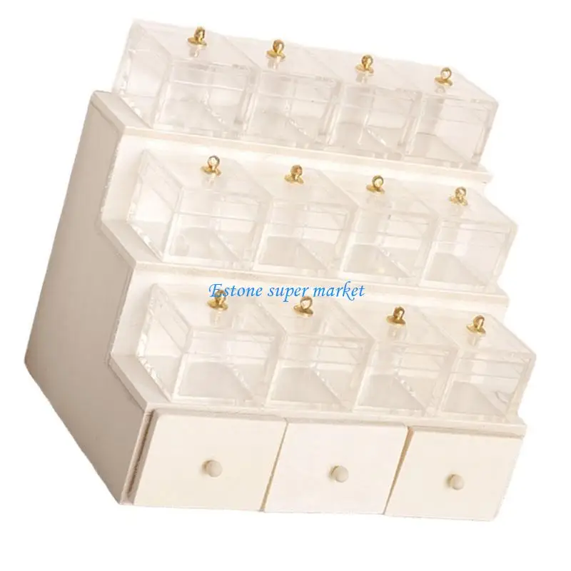 

090B 1/12 Doll House Fruit Showcases Display Rack Display Stand Scale Furniture