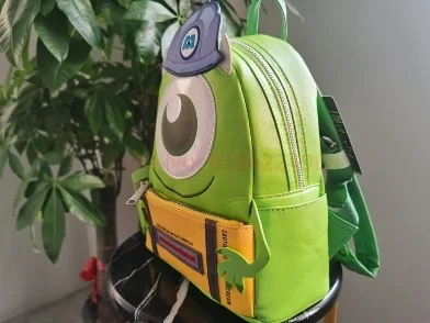 Anime Disney Stitch Monster University Wazowski Sullivan Backpack Cartoon Students Schoolbags Handbag Fashion Boy Girl Gift Bag