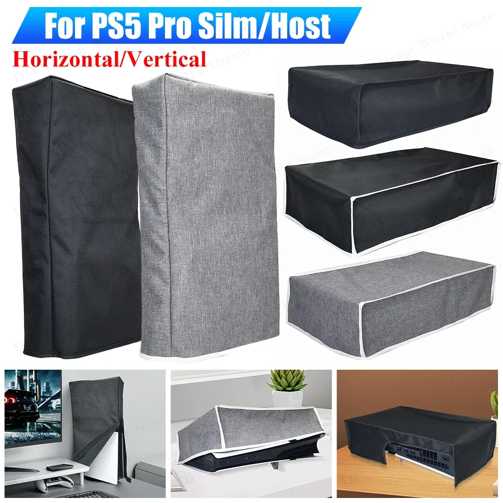 Osłona przeciwpyłowa na konsolę do gier PS5 Pro Etui ochronne na konsolę do gier PS5 Slim Game Access