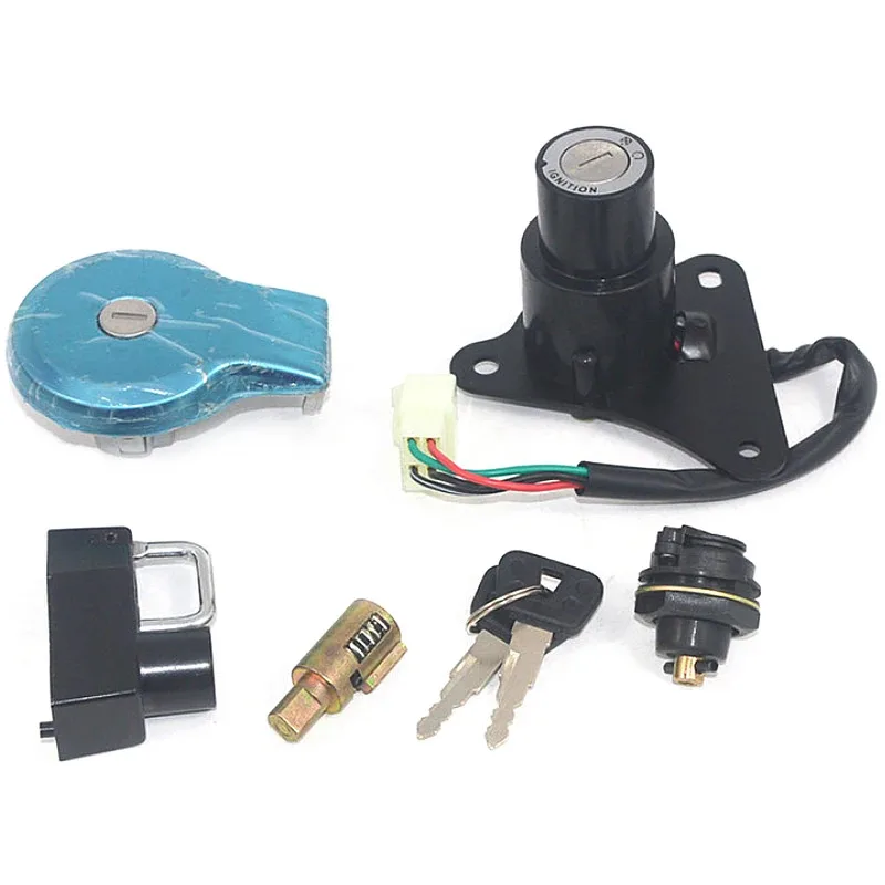 

Выключатель зажигания, крышка топливного газа, сиденье, рулевой замок, замок для шлема, набор ключей t для Yamaha Virago XV 125 250 240 535 ZY125-2 XV125