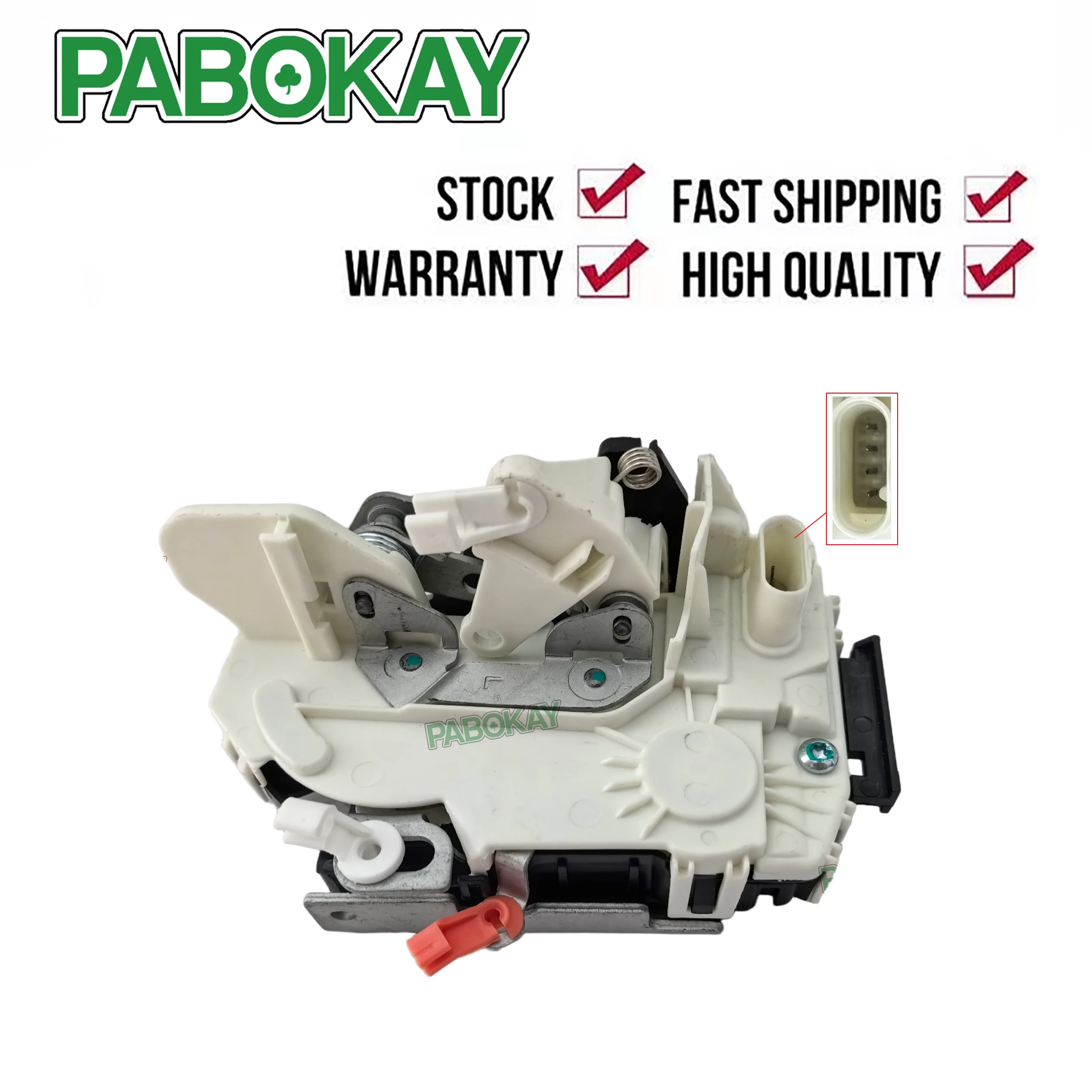 

Front Left Driver Side Door Lock Actuator for 2008-2024 Chrysler Dodge Jeep Ram 4589417AA 4589417AD 4589417AE 4589417AF 931-080