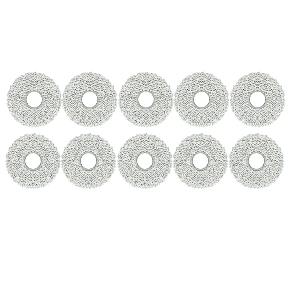 10pcs Mop Cloth For Ecovacs For DEEBOT T30 Pro For OMNIforT10 T30s For COMBO X2 For OMNI  Robot Vacuum Cleaner Parts