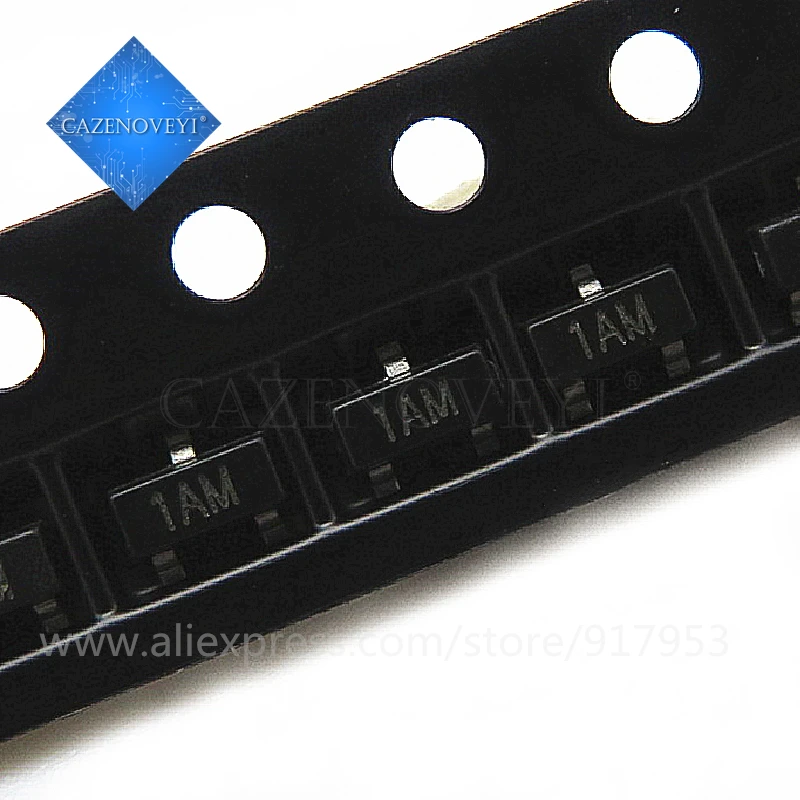100pcs/lot MMBT3904LT1G 1AM MMBT3904 2N3904 3904 SOT23-3 In Stock