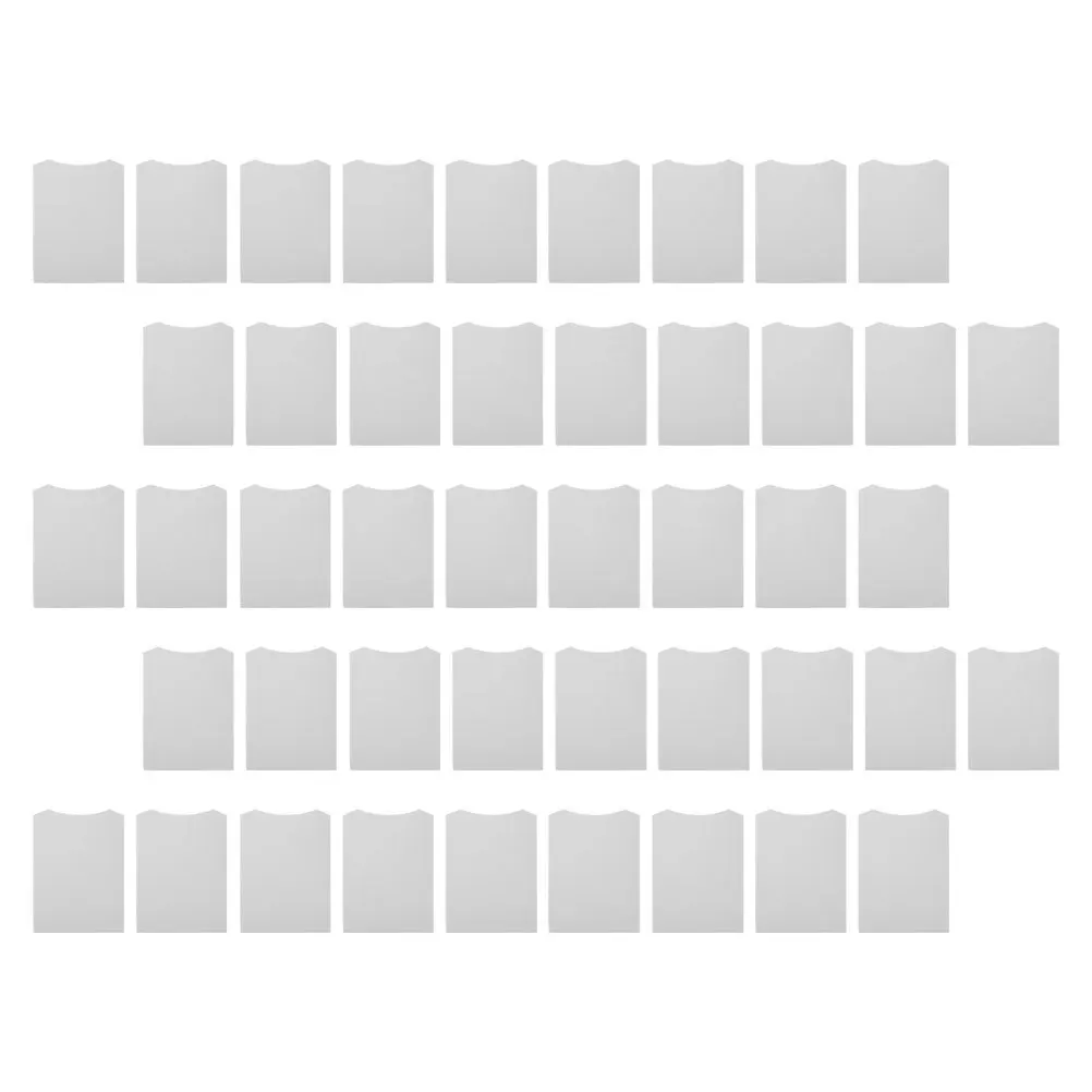 

50pcs Clothing Cardboard Inserts 120Gsm Sturdy Paperboard For T-Shirts Shirts Sweaters Folded Shirt Packaging Storage