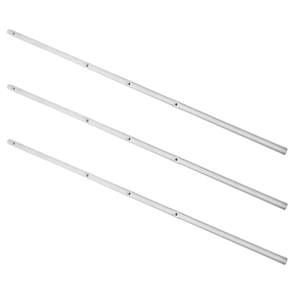 3 Pcs Football Machine Handle Rod Desktop Accessories Foosball Table Handles Soccer Pole Iron Replacement Compatible