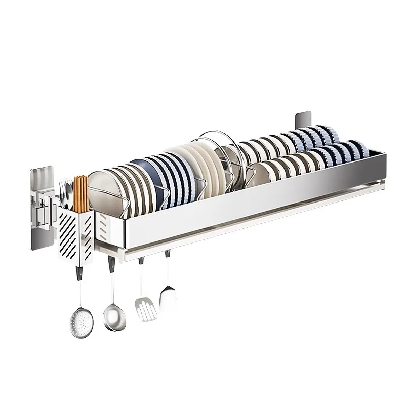 

Stainless Steel, Kitchen, Shelf, Wall Mount, Storage Rack