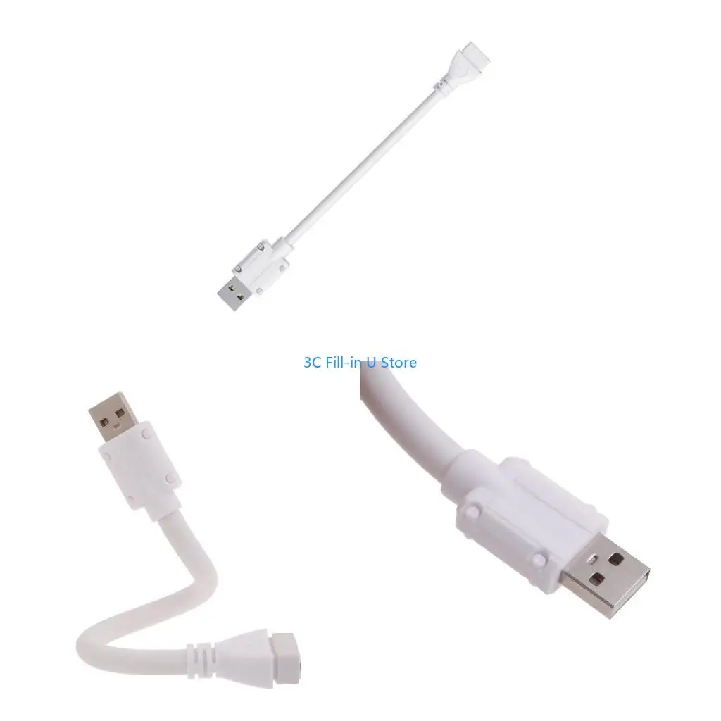 G8TA Reliable Table Lamp Convsion Cable USB Extension Cord Line Power Wire for USB Lamps, Fan, and Power Supply Accessories