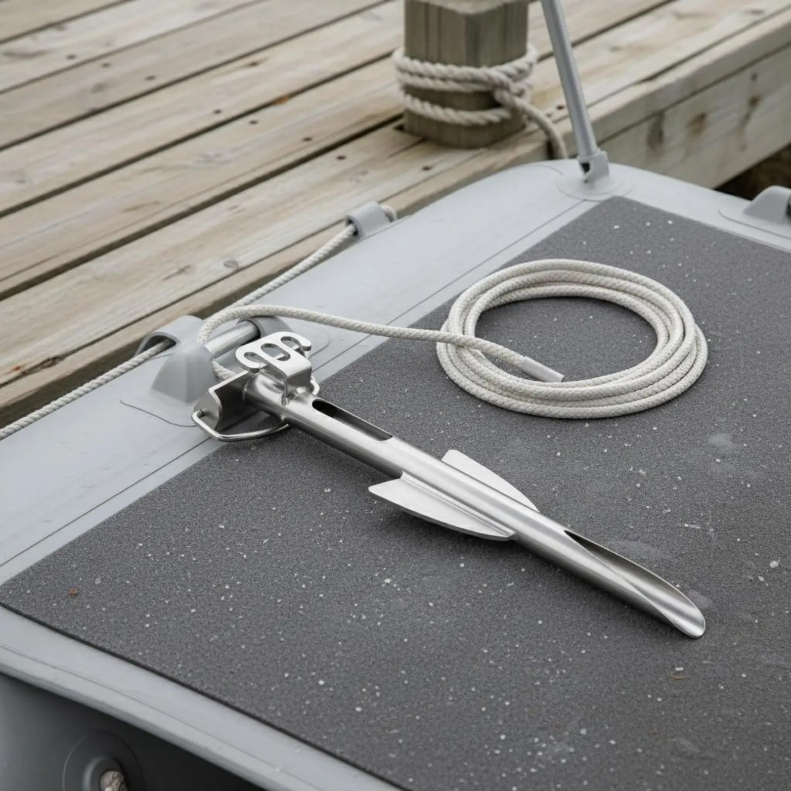 

Kayak Sand Anchor Portable Stainless Steel Beach Anchor for Kayakers