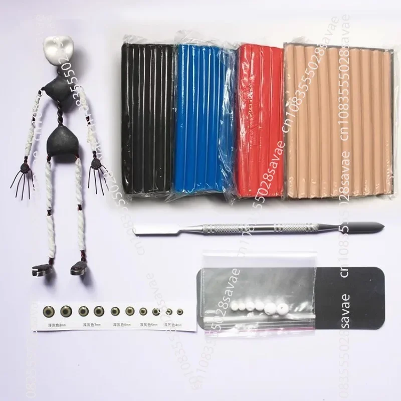 Stop-motion Animation Clay Puppet Material Kit, ADM Clay Animation Shooting, DIY Puppet Making
