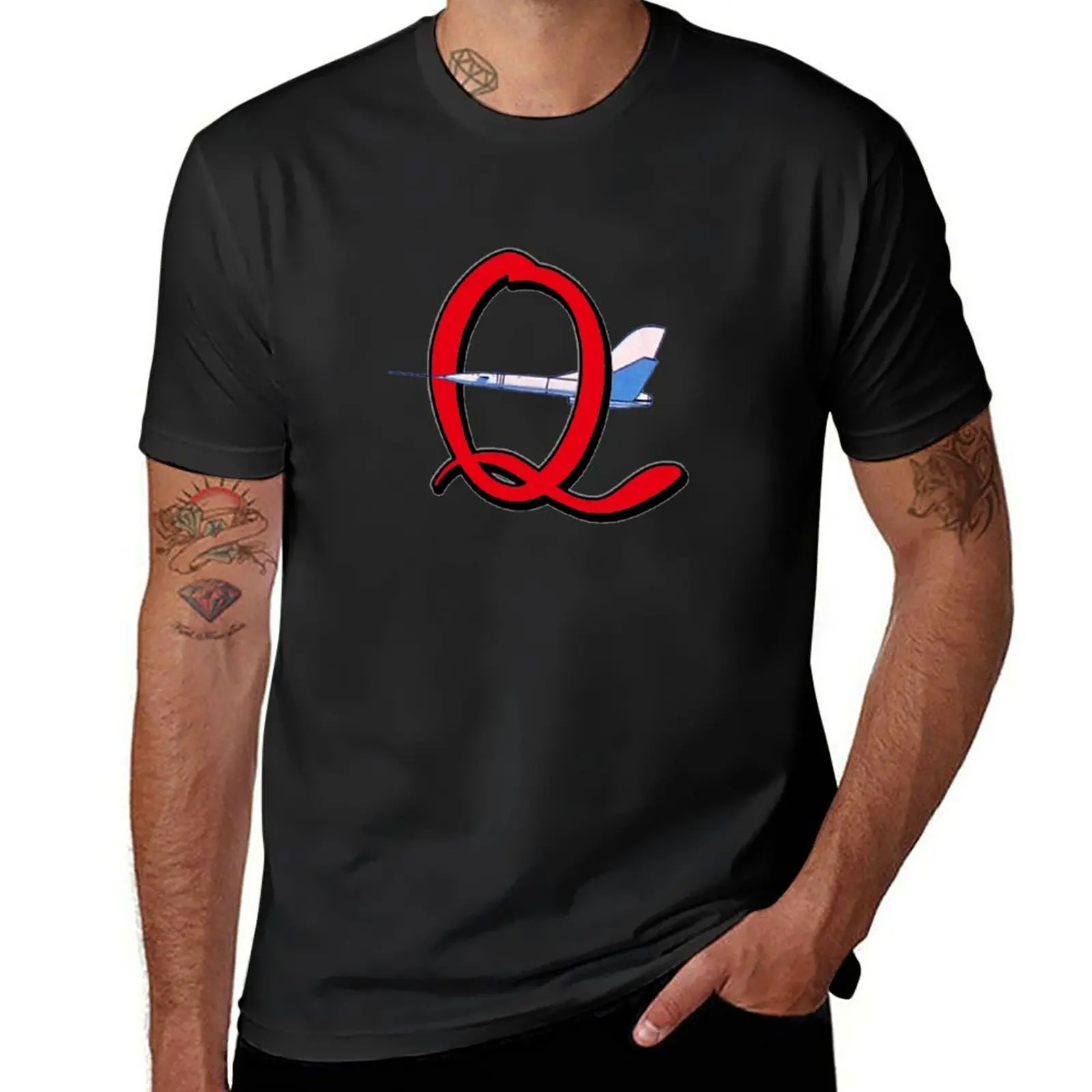 New Quest Team's favorite Mode of Transport! T-Shirt summer top tees plain black t shirts men