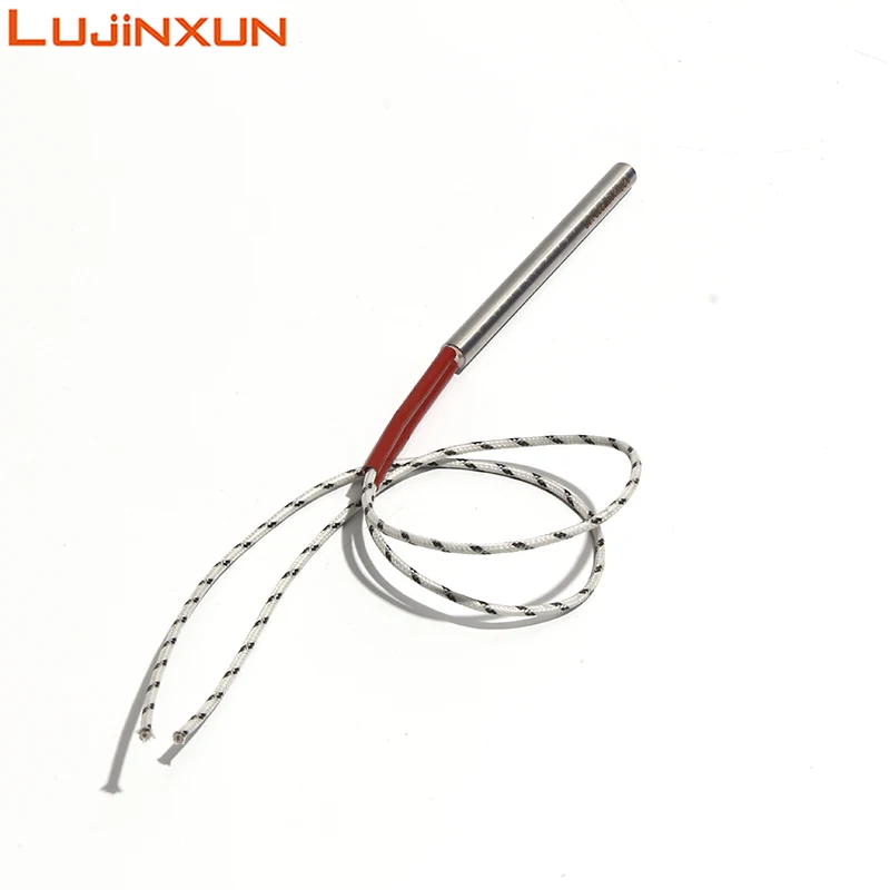 LUJINXUN 304SS Cartridge Heater 120V 80W-250W Electric Hot Rod 304 Stainless Steel Heating Element Replacement Tube Diameter 8mm