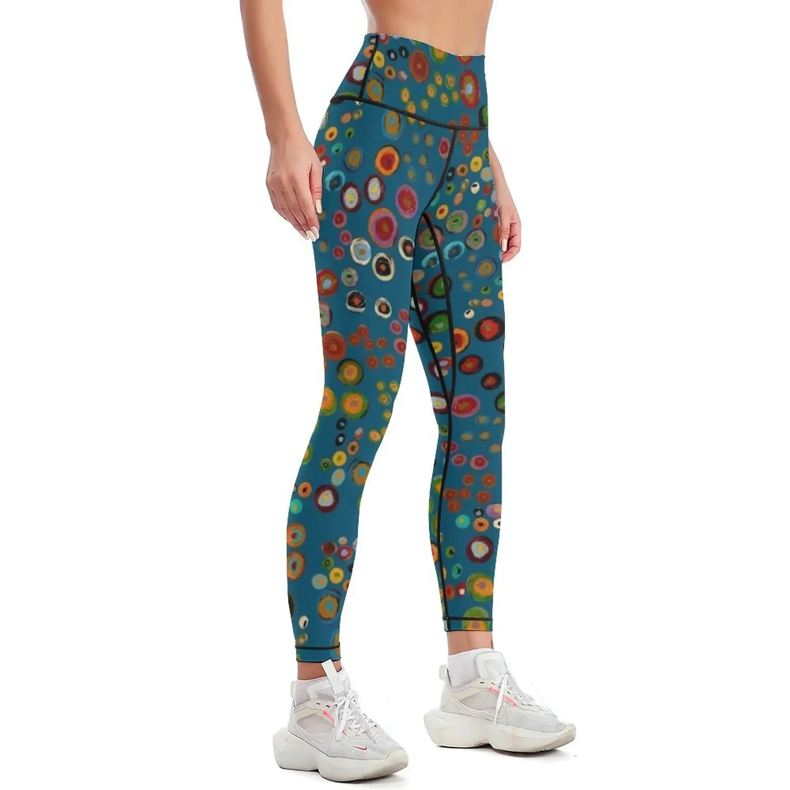 enCHANTment spirals on midnight Leggings Golf wear gym's clothing jogging pants gym's sportswear Womens Leggings