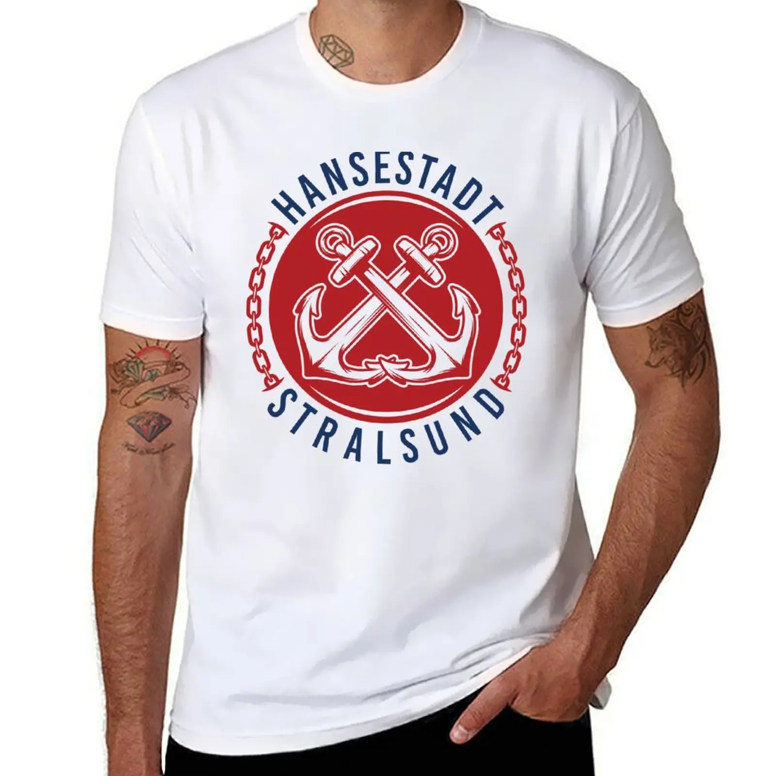

Hansestadt Stralsund T-Shirt funny t shirts dark humor t shirts for man pack cotton T-Shirt