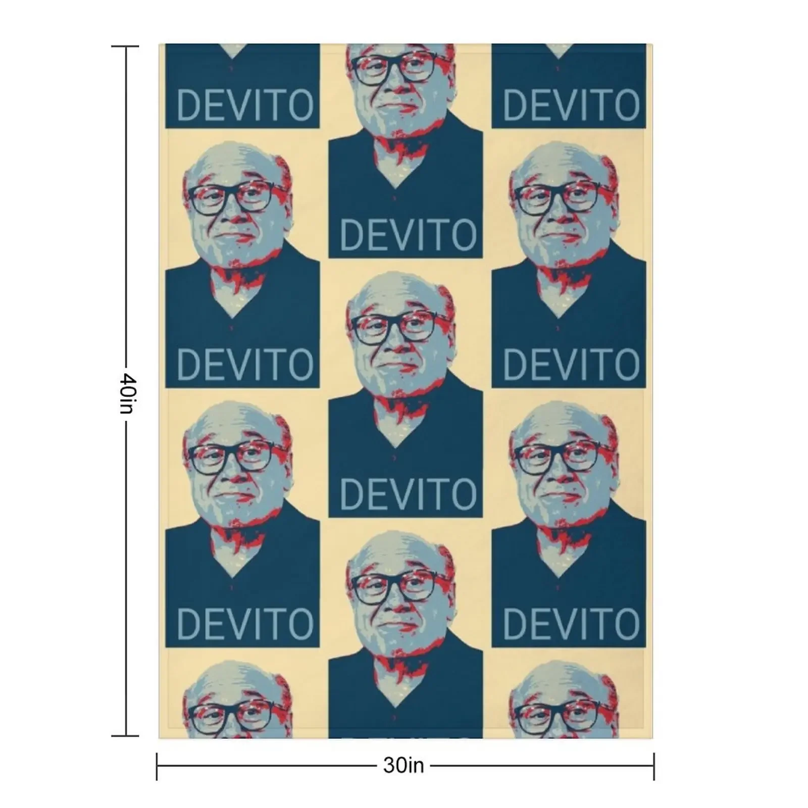 DeVito for President Throw Blanket Decorative Sofa Tourist Blankets For Sofas Thins Blankets