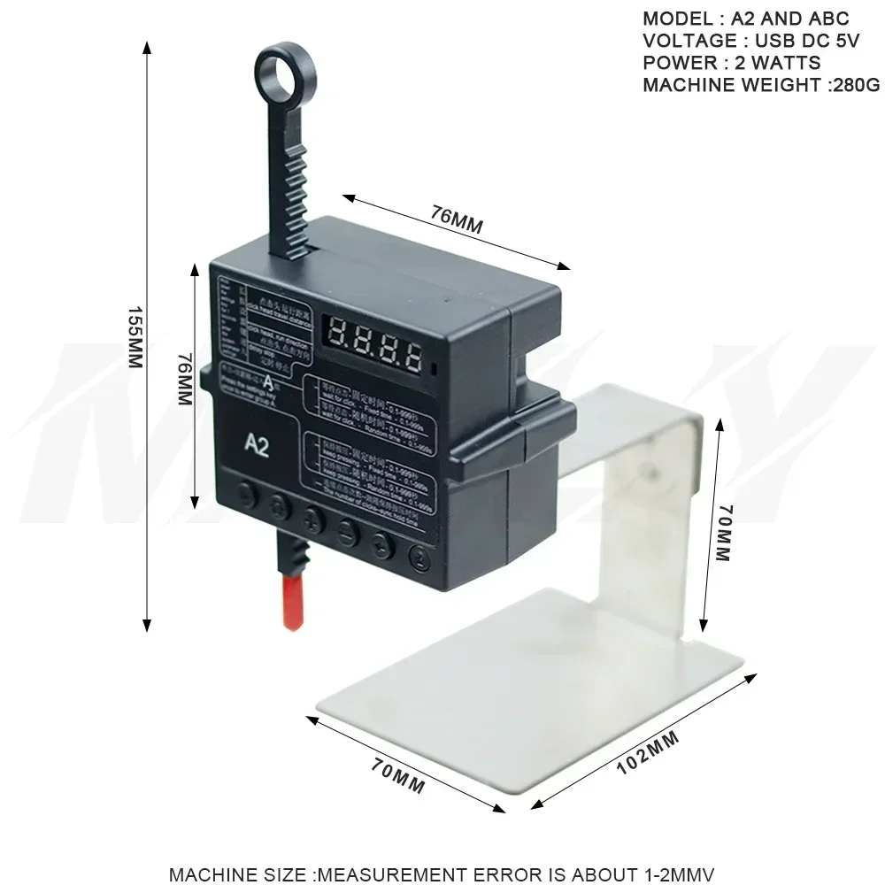 Computer Keyboard Clicker Device Mouse Automatic Random Temporarily leave Game Prevent offline Physical Clicker