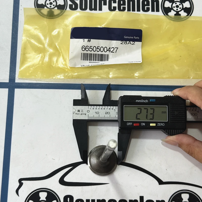 新しい 8 個吸気バルブ排気バルブ 6650530401 6650500427 双竜アクティオンカイロンレクストン