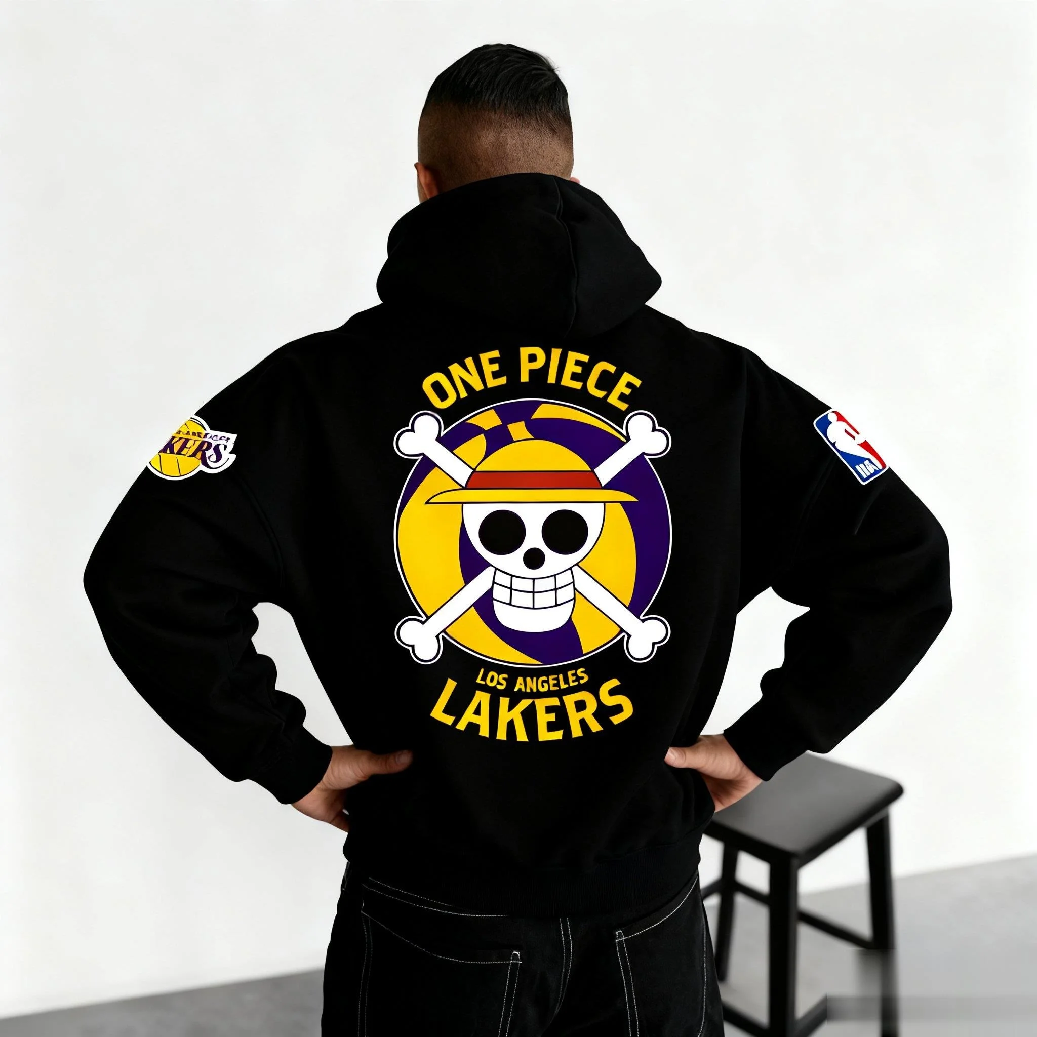 ワンピース特大プルオーバーパーカー男性女性スウェットシャツアニメプリントカジュアルストリートウェアコスプレジャケット