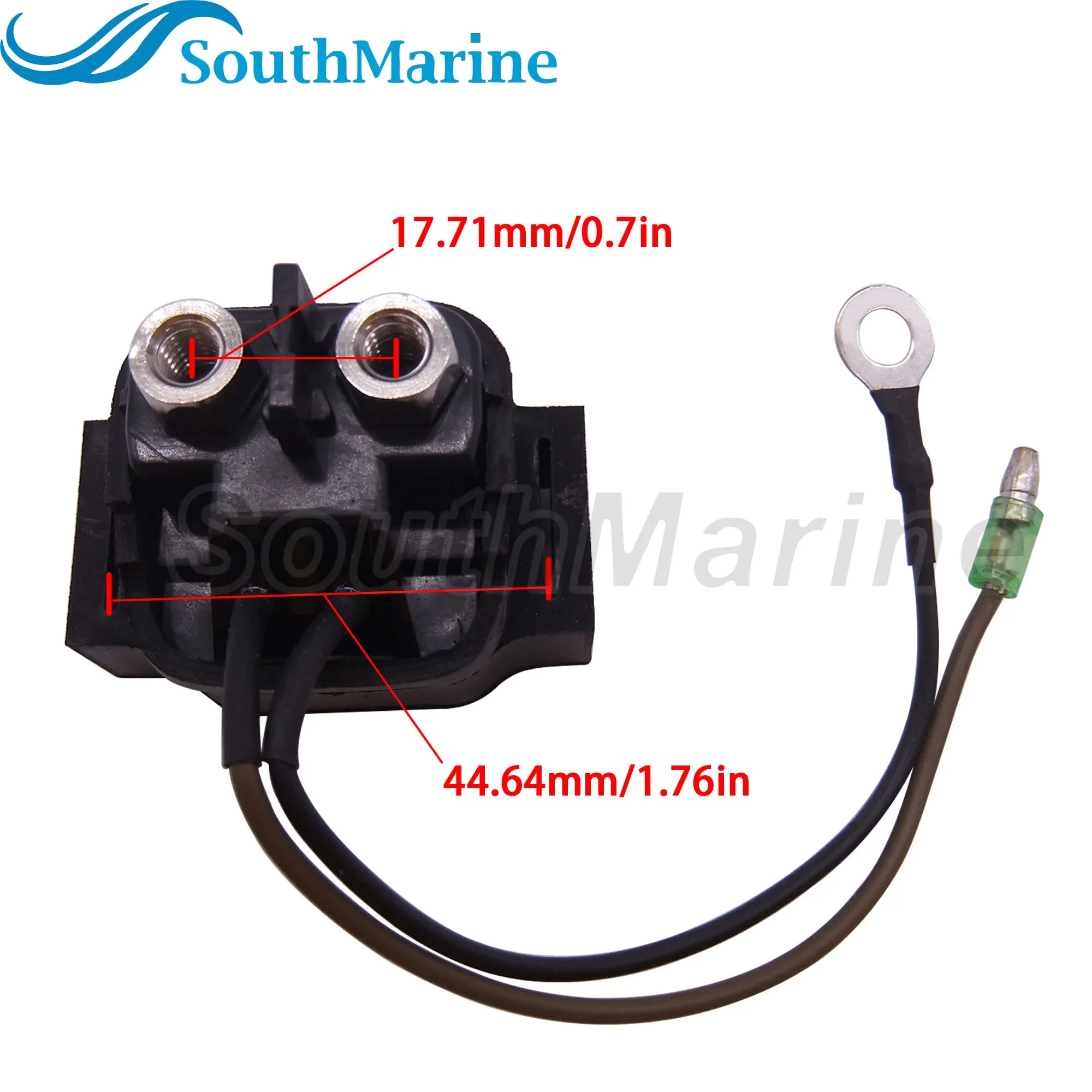 Boat Motor 3H8-76040-0 3H8760400 3H8760400M Starter Solenoid / Relay Assy for Tohatsu Nissan Outboard Engine 8HP 9.8HP 15HP 18HP