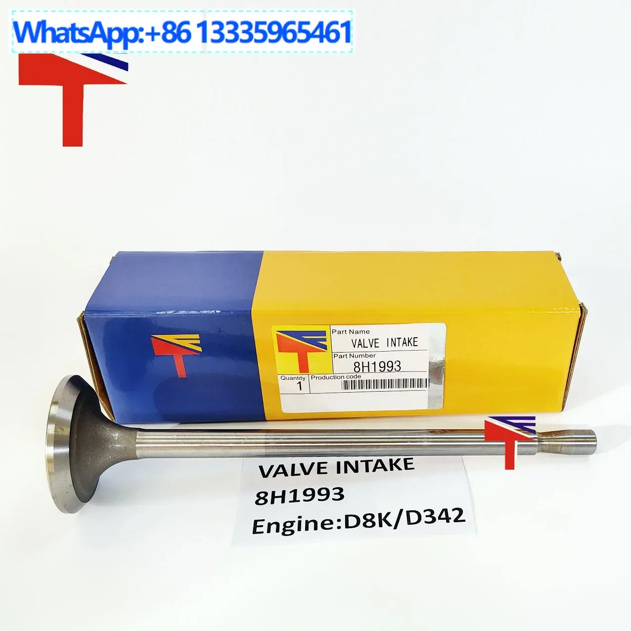 

Intake valve 8H1993 for construction machinery D8K D342 engine parts