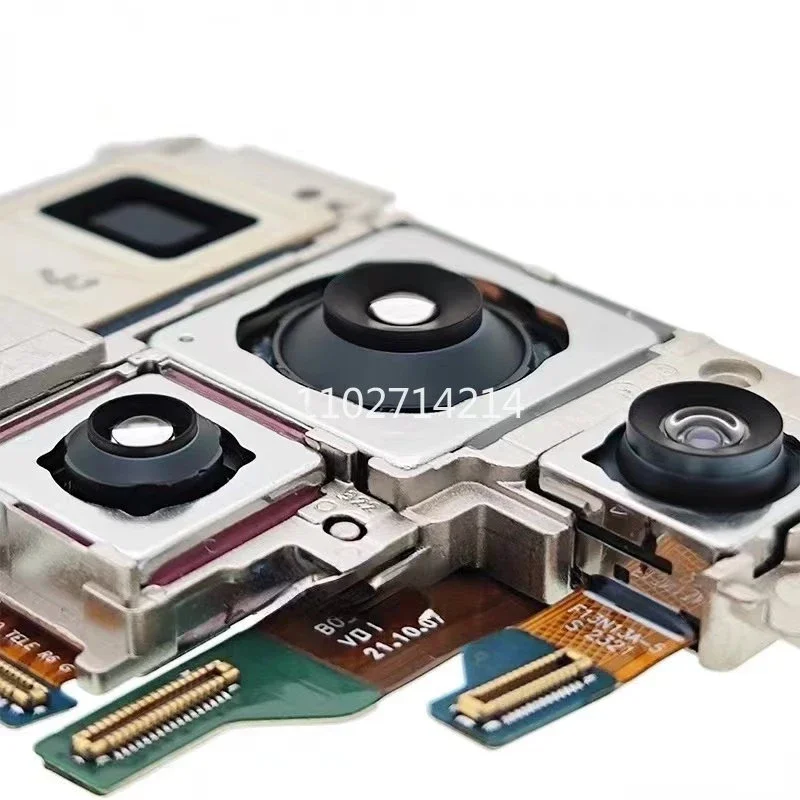 Zestaw kamer do Samsung Galaxy S22 Ultra 5G SM-S908B SM-S908U: Kamera przednia (elektroniczna + głębokościowa + szerokokątna + główna) — zdjęcie produktu 4