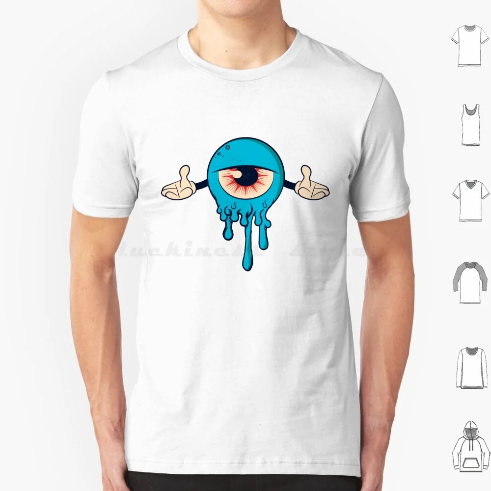 Popverse-The Beholder T Shirt Cotton Men Women DIY Print Ufo Illuminati Grey Reptilians Skeletor