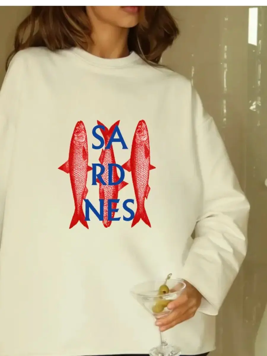 

Европейские милые белые рубашки для девочек, тонкий свитшот из чистого хлопка с длинными рукавами, осенние модные милые топы в стиле сардина Kawaii, большой размер Y2K