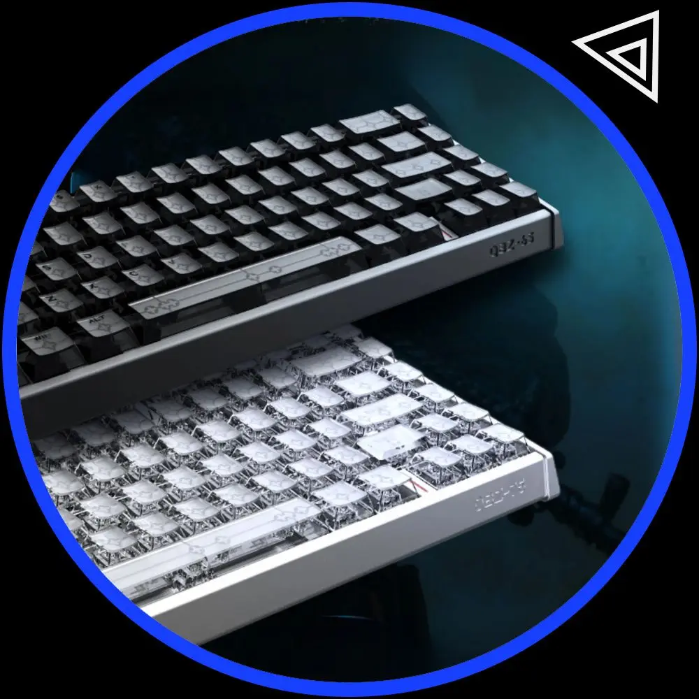 

New IPI QBZ Magnetic Switch Wired Keyboard 65keys Mechanical Keyboard Dual 8k All Aluminum RGB Gaming FPS SOCD keyboards Gift