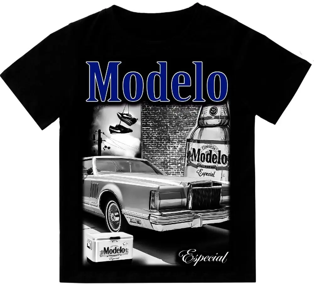 Modelo Low Rider T-Shirt Print On Shaka Wear Heavyweight Tee High Quality 100%Cotton Short Sleeve