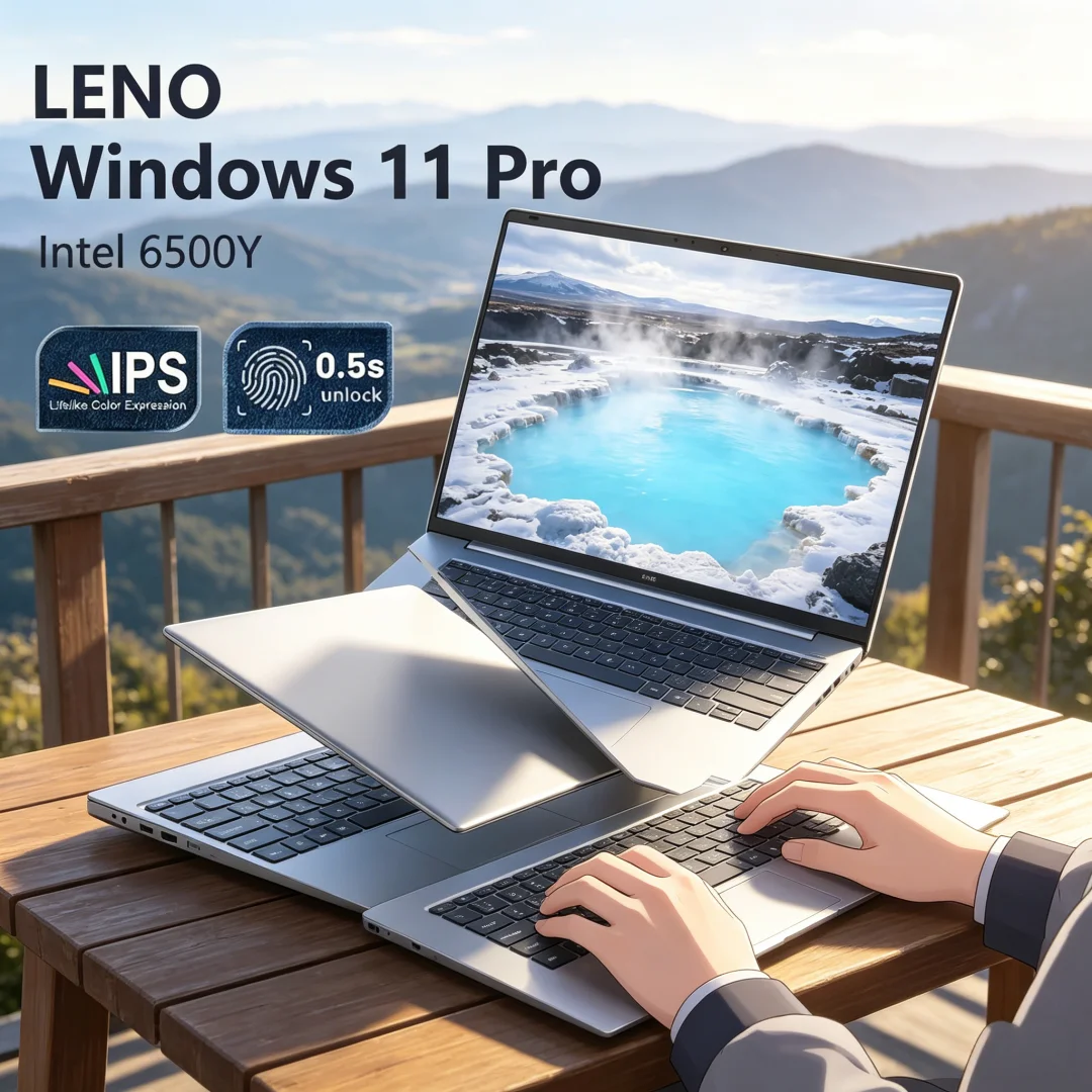 Elite NEW 15.6" Laptop 32GB DDR3 512GB 1TB 2TB SSD Windows11 Notebook Pc Gamer Intel 6500Y Office Computer with Backlit