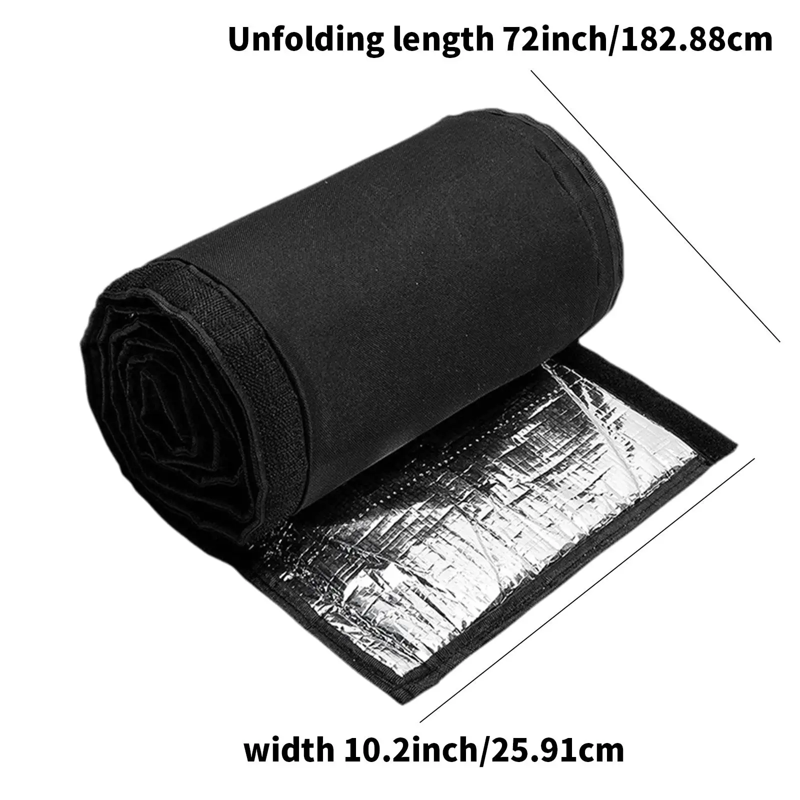 Selongsong Pelindung Pembungkus Selang AC Mudah Dipasang Penutup Tabung Tembaga Oxford 600D Fleksibel Ringan 3 Lapis