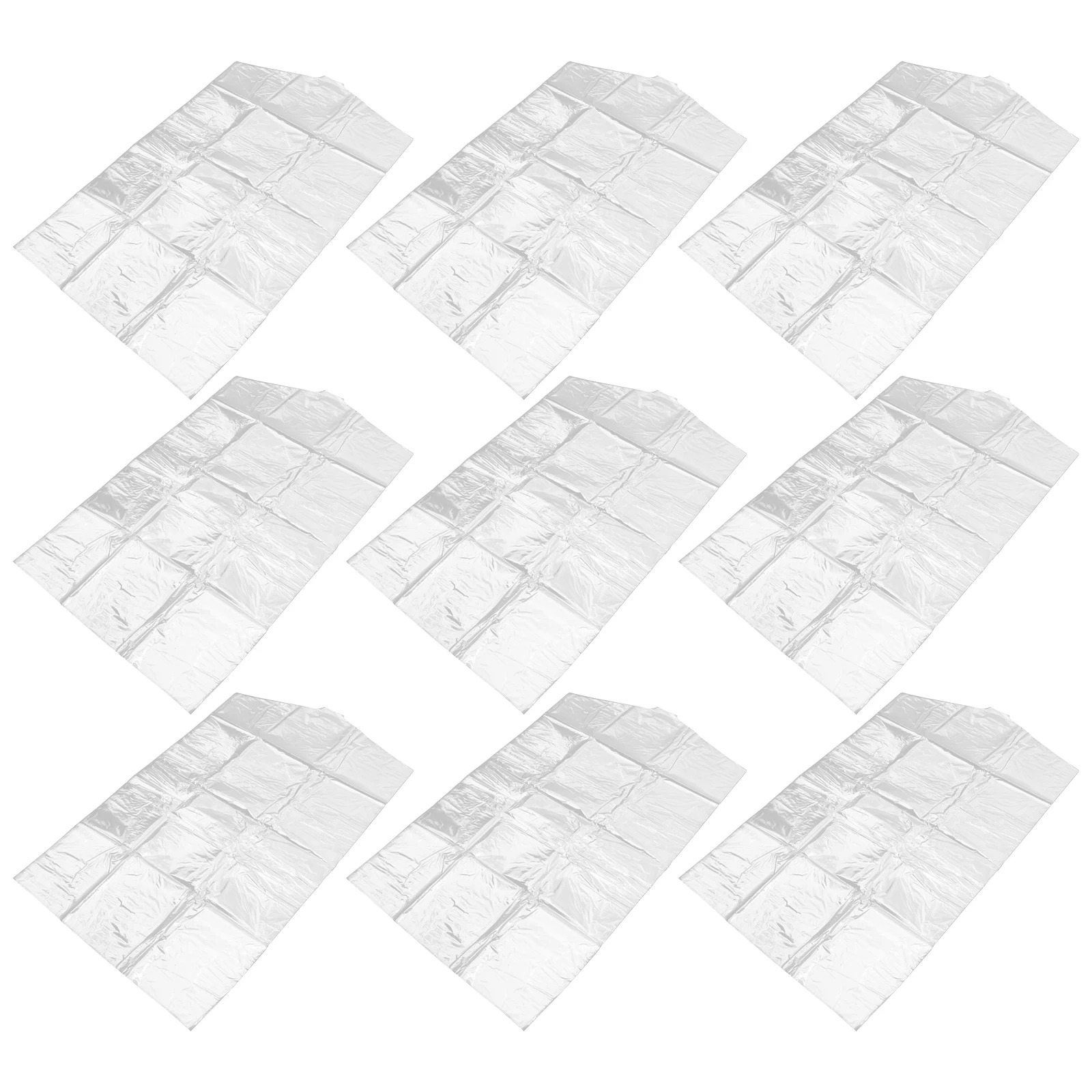 

50Pcs Garment Cover Clothes Dust Protector Suit Cover Plastic Dry Cleaner Bag Water-Proof Dress Coat Storage 60x100cm