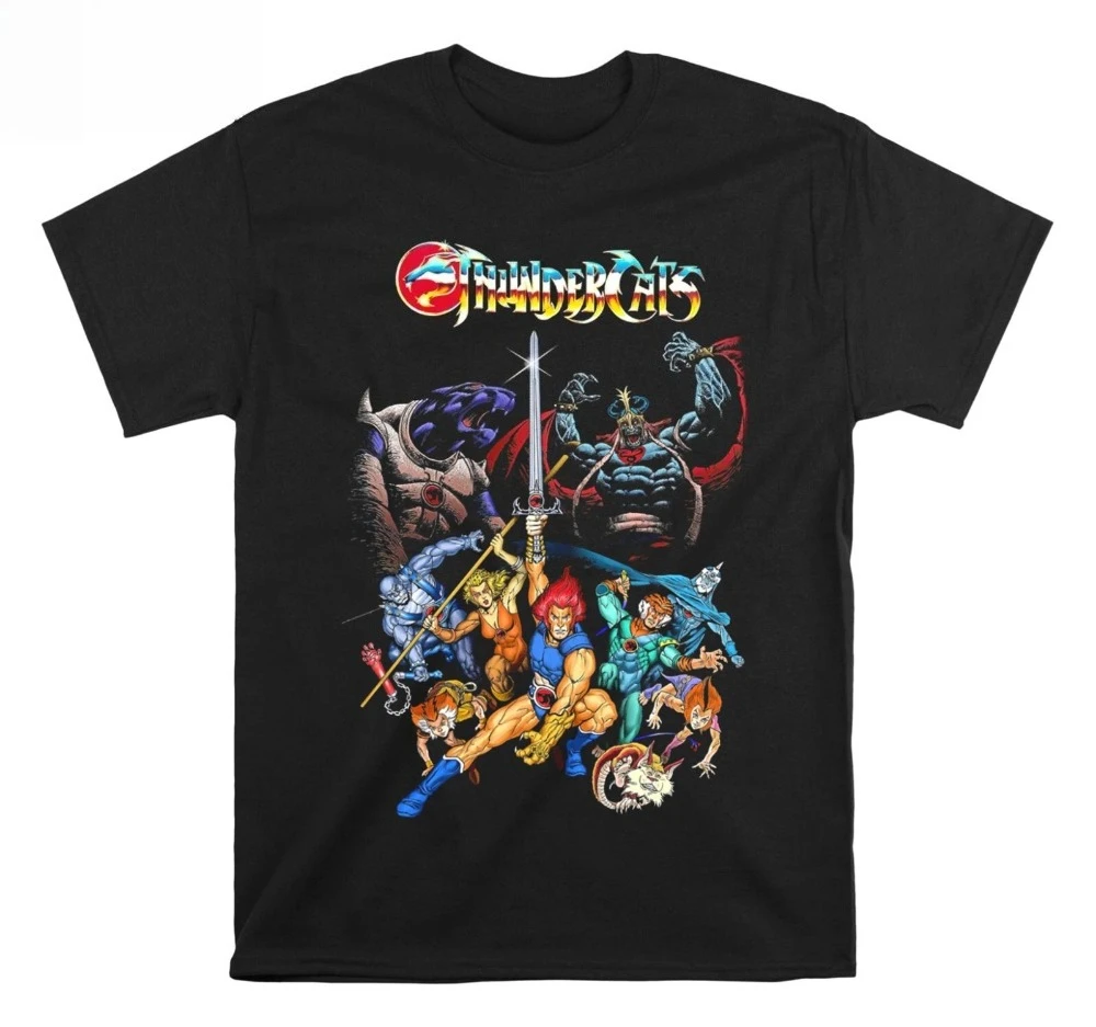 Thundercats TV Drama T-shirt Fashion Gift Unisex Printed Street Style Fan T-shirt Commemorative for Fans