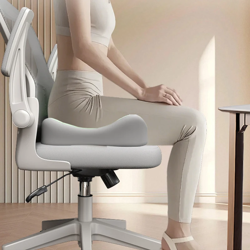 Ergonomisches Sitzkissen aus Memory-Schaum: Rutschfeste Basis für Büro- und Autostühle – Hüftstütze für langen Sitzkomfort