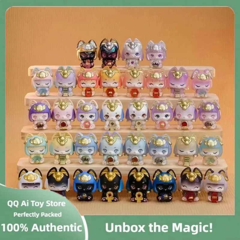

Original Aaru Sweet Idol Series Blind Bag Blind Box Egypt Anubis Trendy Cute Doll Mystery Box Kawaii Mini Pop Bean Gift Kid Toy
