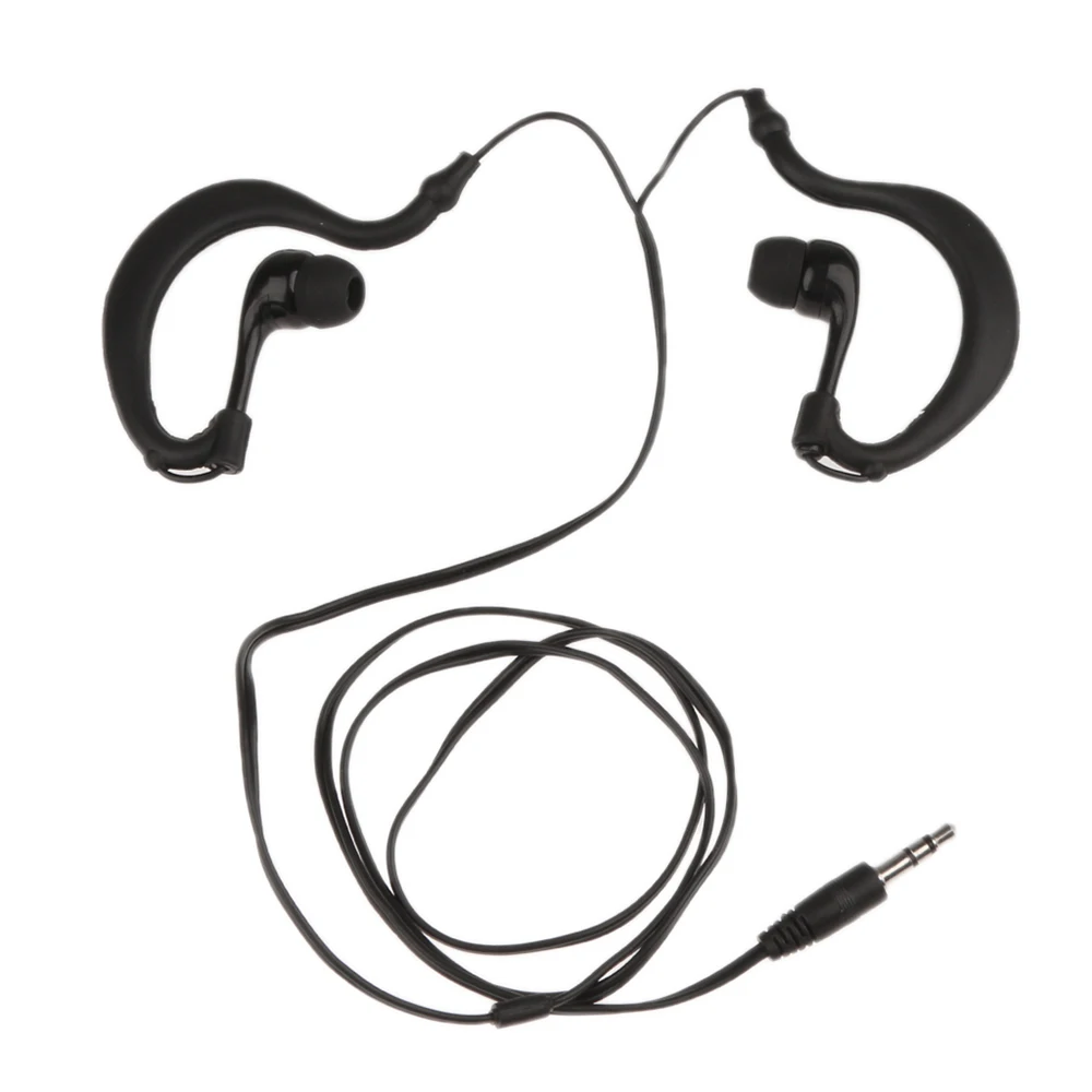 IPX8 Waterproof MP3 Headphone Ear-hook Type 3.5mm Swimming Diving Headset Music Player Earphone