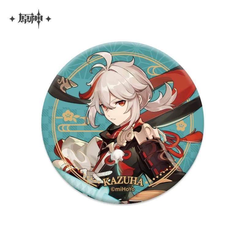 Sunsyea Official Genshin Impact Merch From miHoYo Kazuha Badge Anime Collection