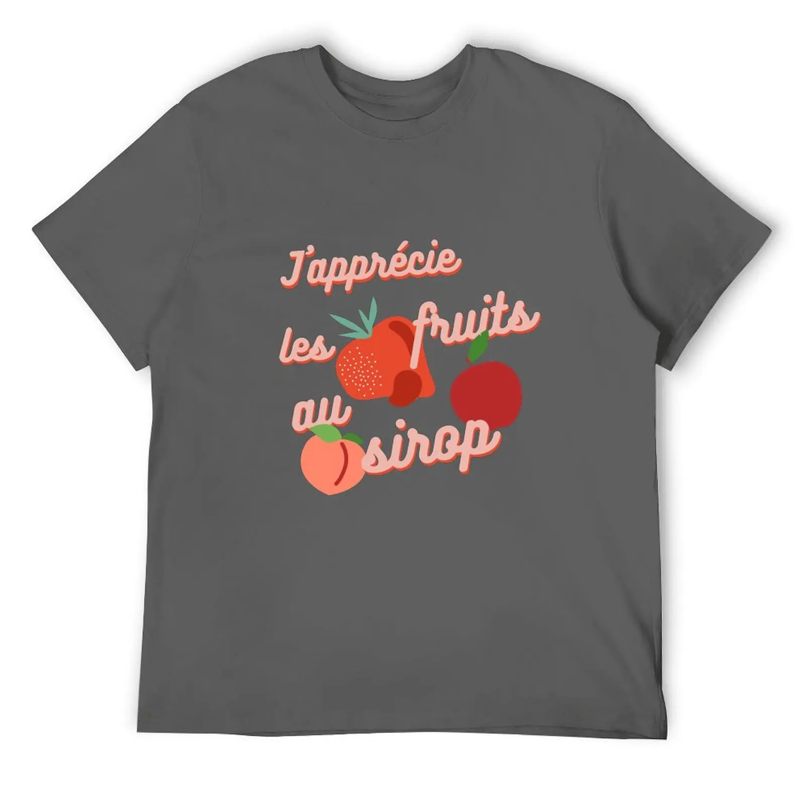 ¡Como fruta en almíbar! Camiseta de gran tamaño para hombre, camiseta de manga corta, camiseta de anime, ropa para hombre