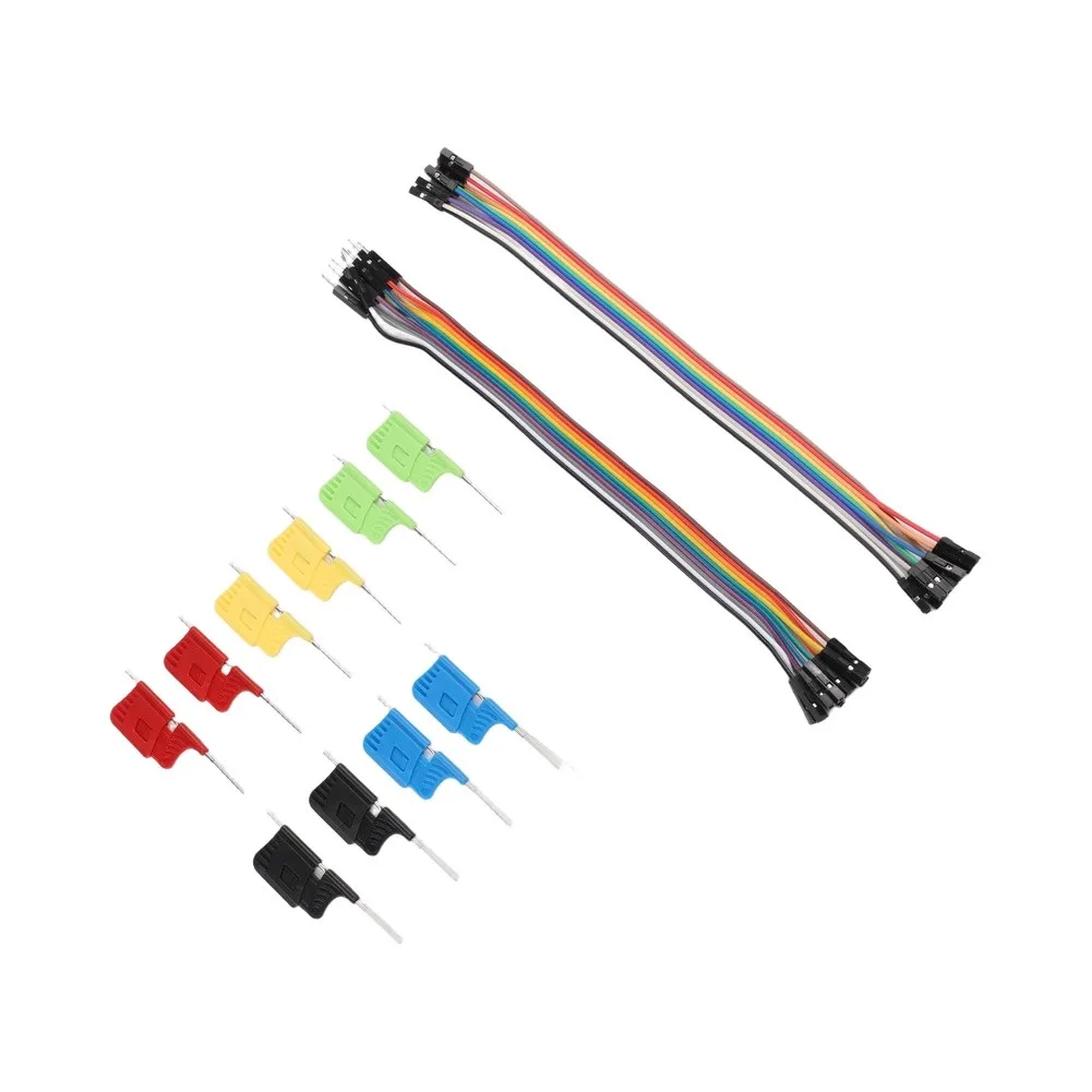 Integrated Circuit Chip Test Clamp for SOP SOIC TSSOP MSOP IC Testing with 0.13mm Clamp Diameter and Insulated Outer Tube