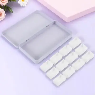

1 Set Empty Watercolor Tin Box Watercolor Pigment Box Portable Paint Container For Diy Art Painting Palettes Case Travel Use