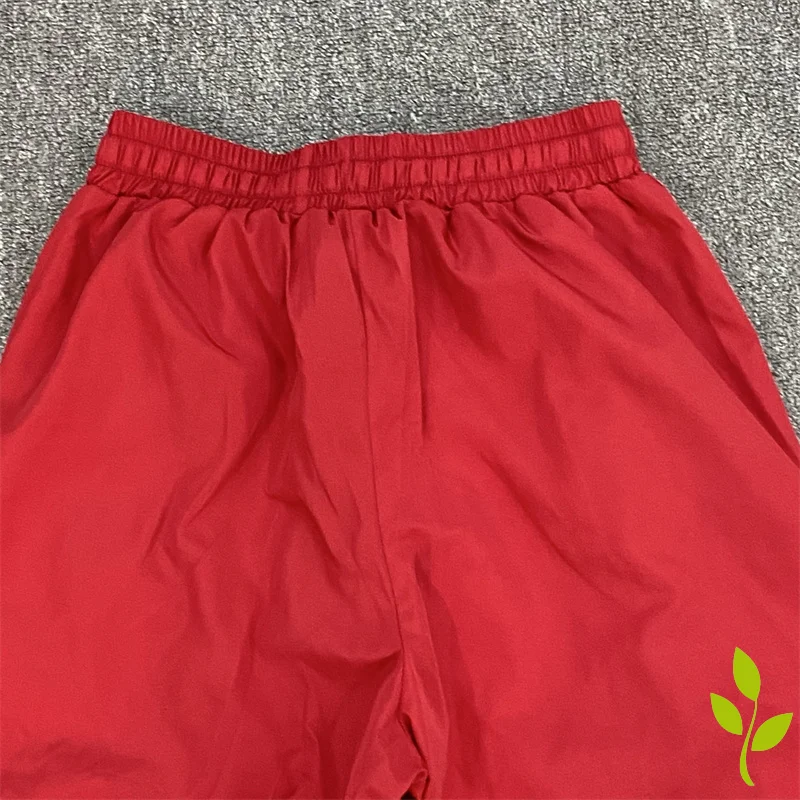 Saint Pants Men Women Black Red Grey Sporty Casual Double Button Loose High Street Drawstring Trourers