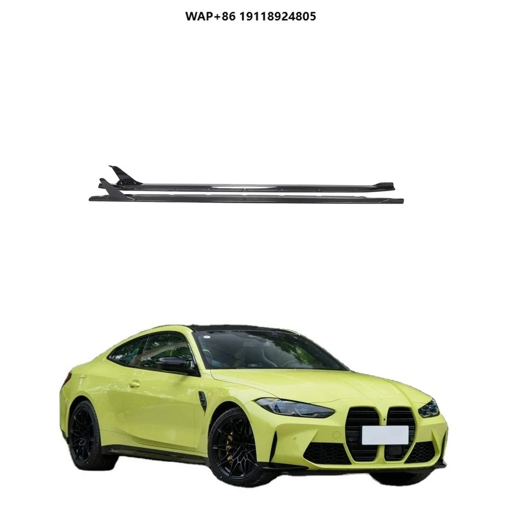 

Боковые юбки из углеродного волокна для B-MW 4 серии G82 G83 M4 Coupe, 2 двери, 2021-2022 гг.