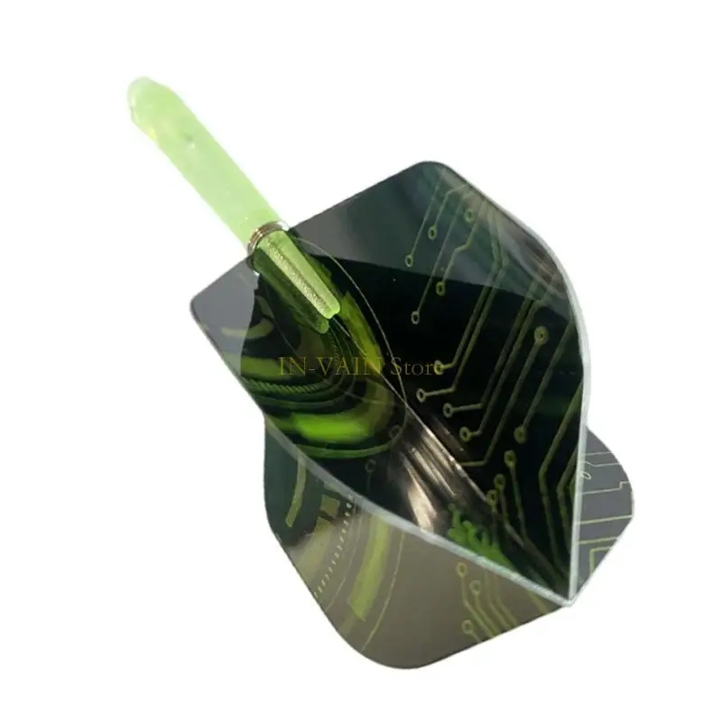 

M5TC 12pcs Clear Plastic Darts с валами с винтами без пятен 2BA 4,5 мм.