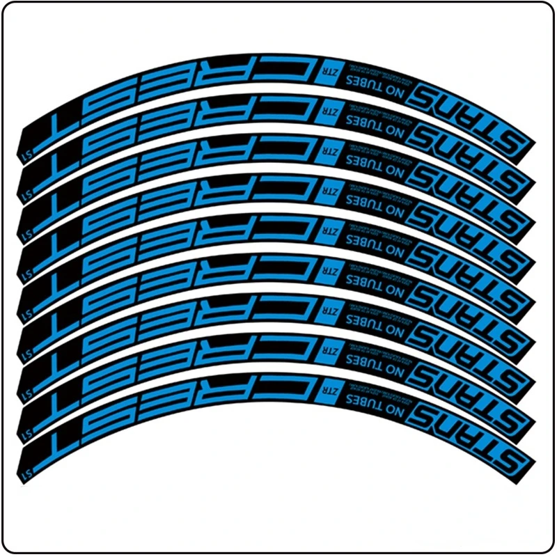 Stickers for Bike MTB Rim Sticker Road Wheel Decals width 20mm 24\